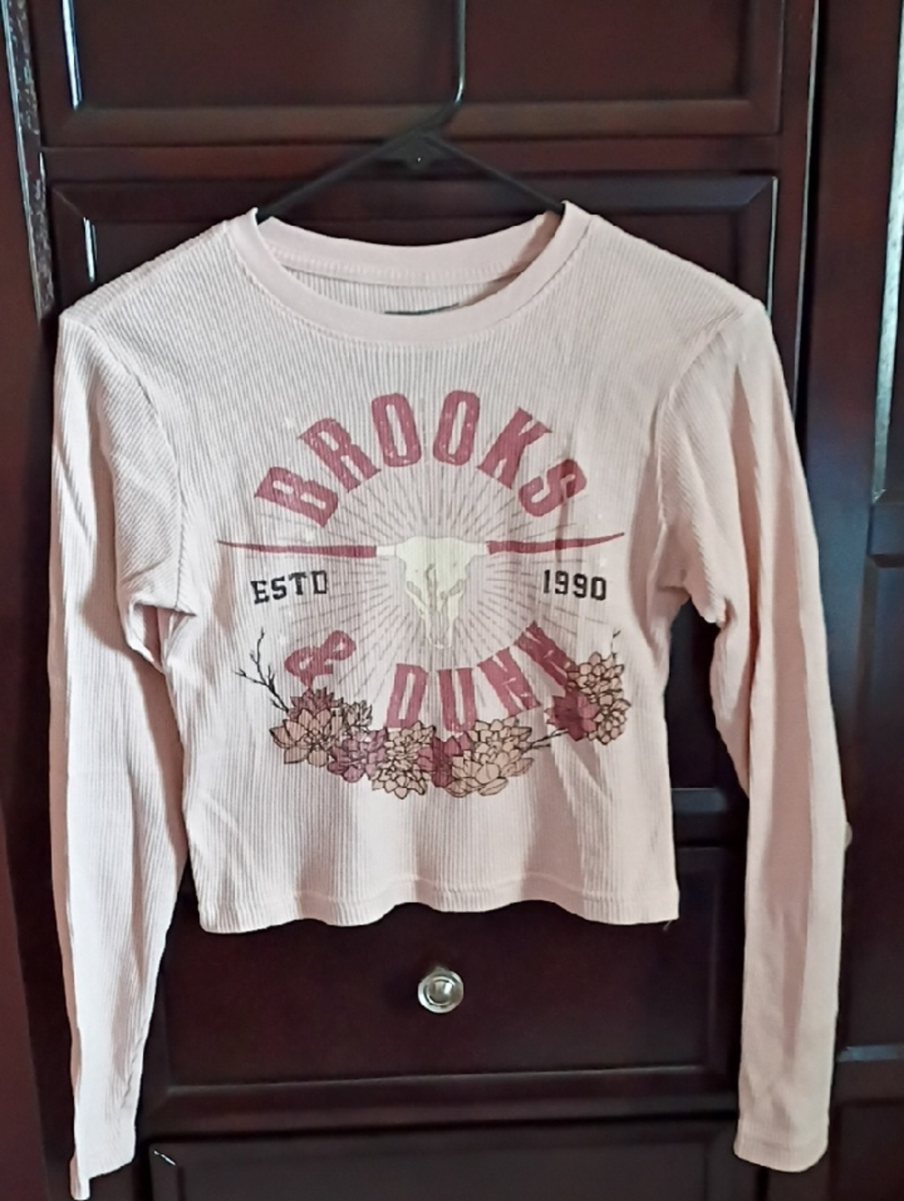 Brooks & Dunn Cropped Shirt